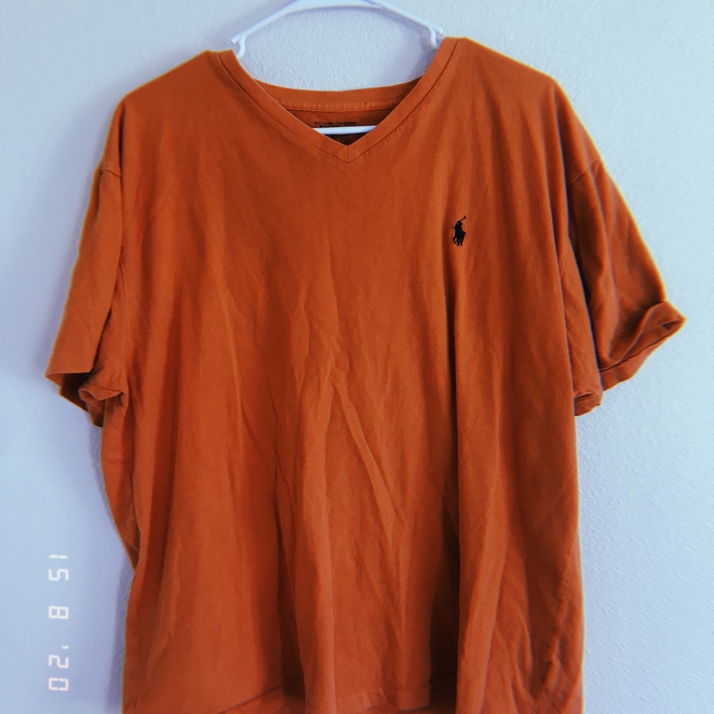 Polo Ralph Lauren orange tshirt